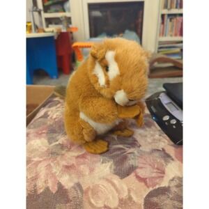 Vintage Plush Chipmunk Smithsonian Backyard Soundprints 1995 Realistic 8.5"